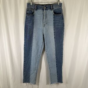 Pacsun Jeans Womens' 29 Medium Wash Denim Button Fly High Rise Straight Cotton